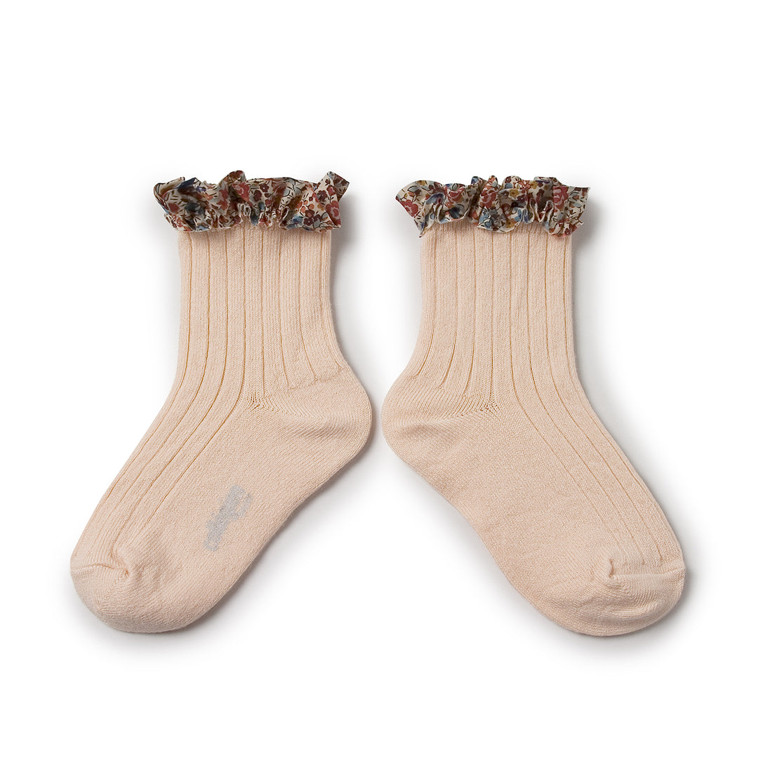 Chaussettes Charlotte liberty - sorbet