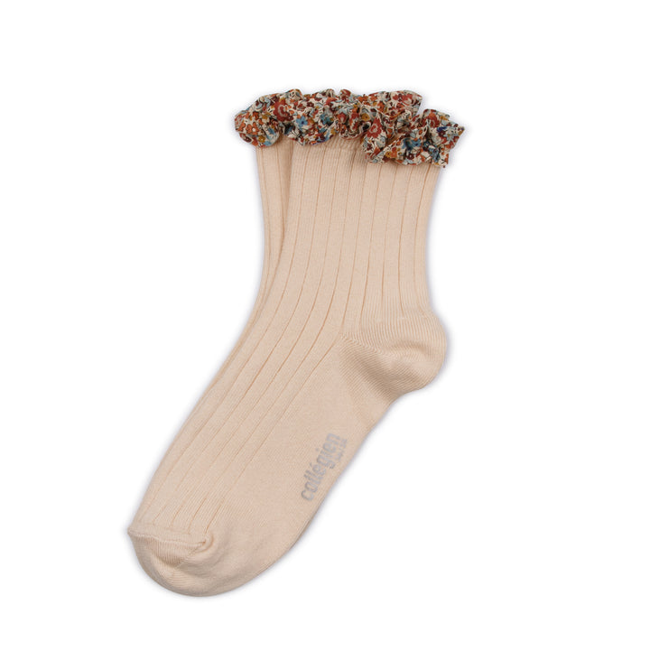 Chaussettes Charlotte liberty - sorbet