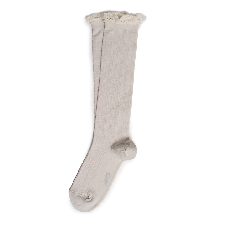 Chaussettes hautes Adeline doux agneau