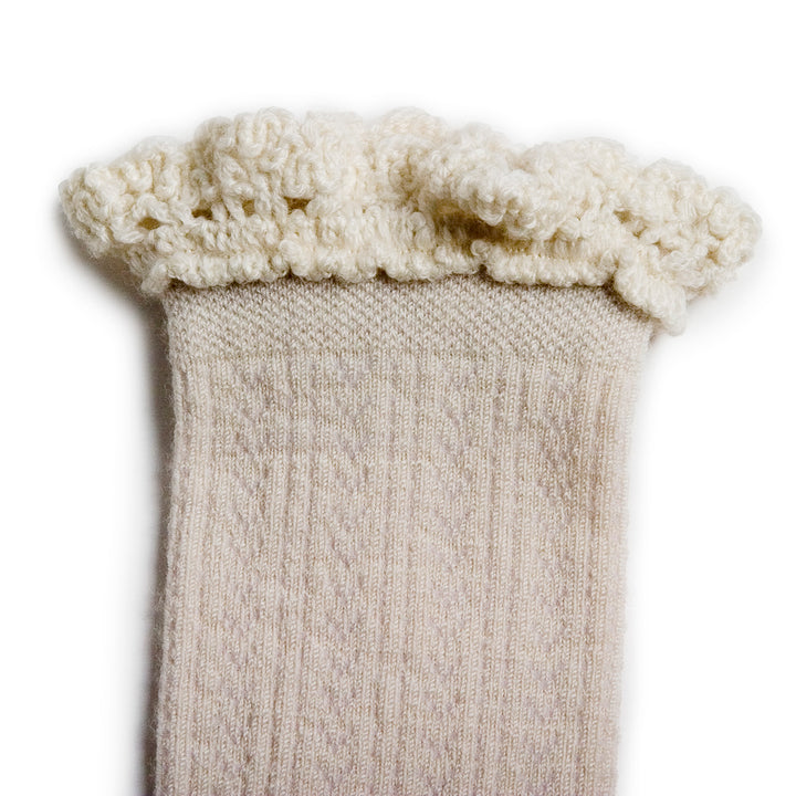 Chaussettes hautes Adeline doux agneau
