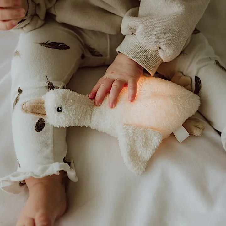 Peluche Liva l'oie lumineuse