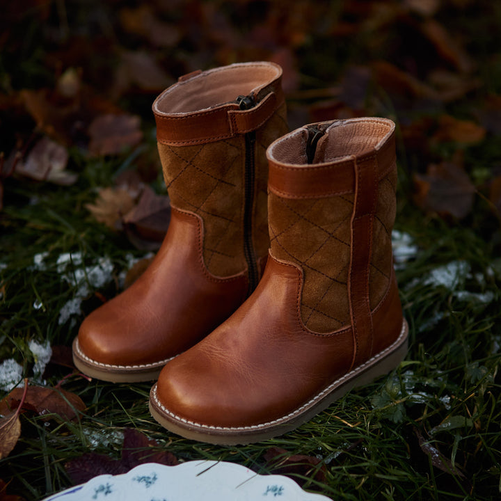Bottes fille | Lorride boots cognac