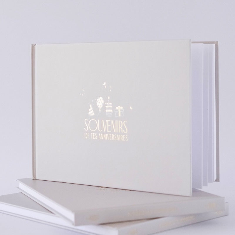 Livre "souvenirs de tes anniversaires"