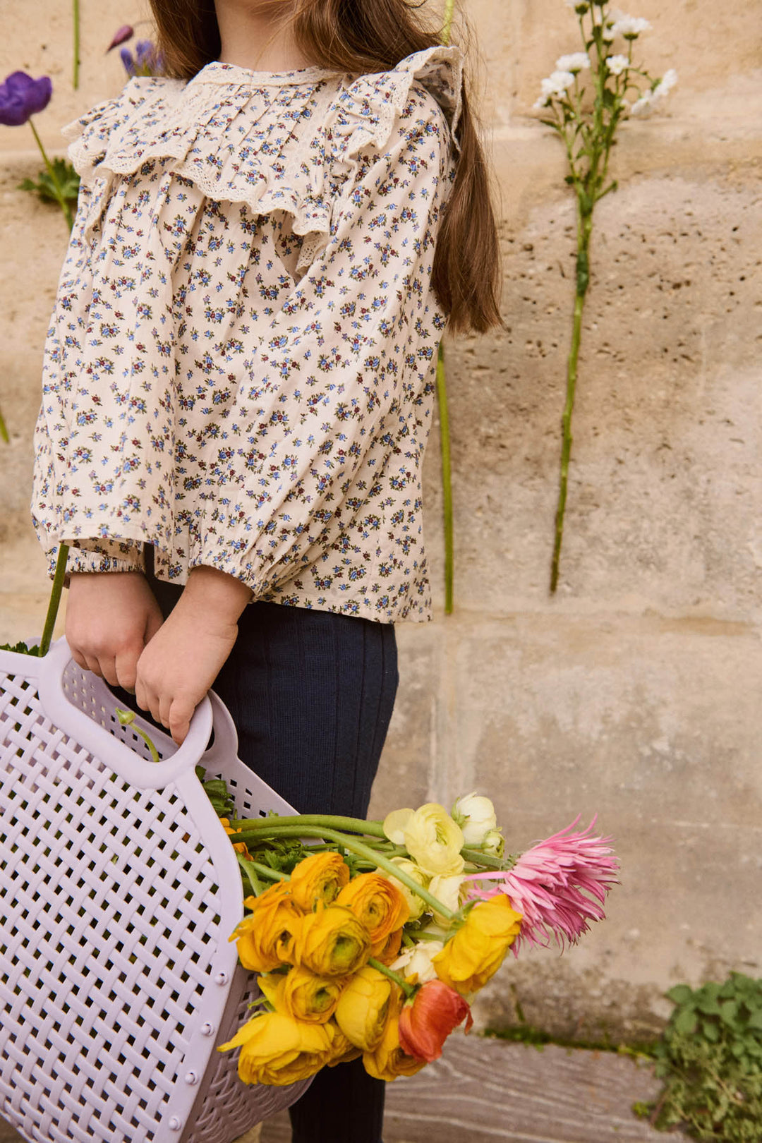 Blouse Kerien Cream Colombine Hill | Louise Misha