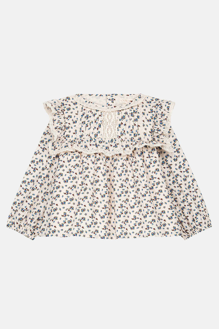 Blouse Kerien Cream Colombine Hill | Louise Misha