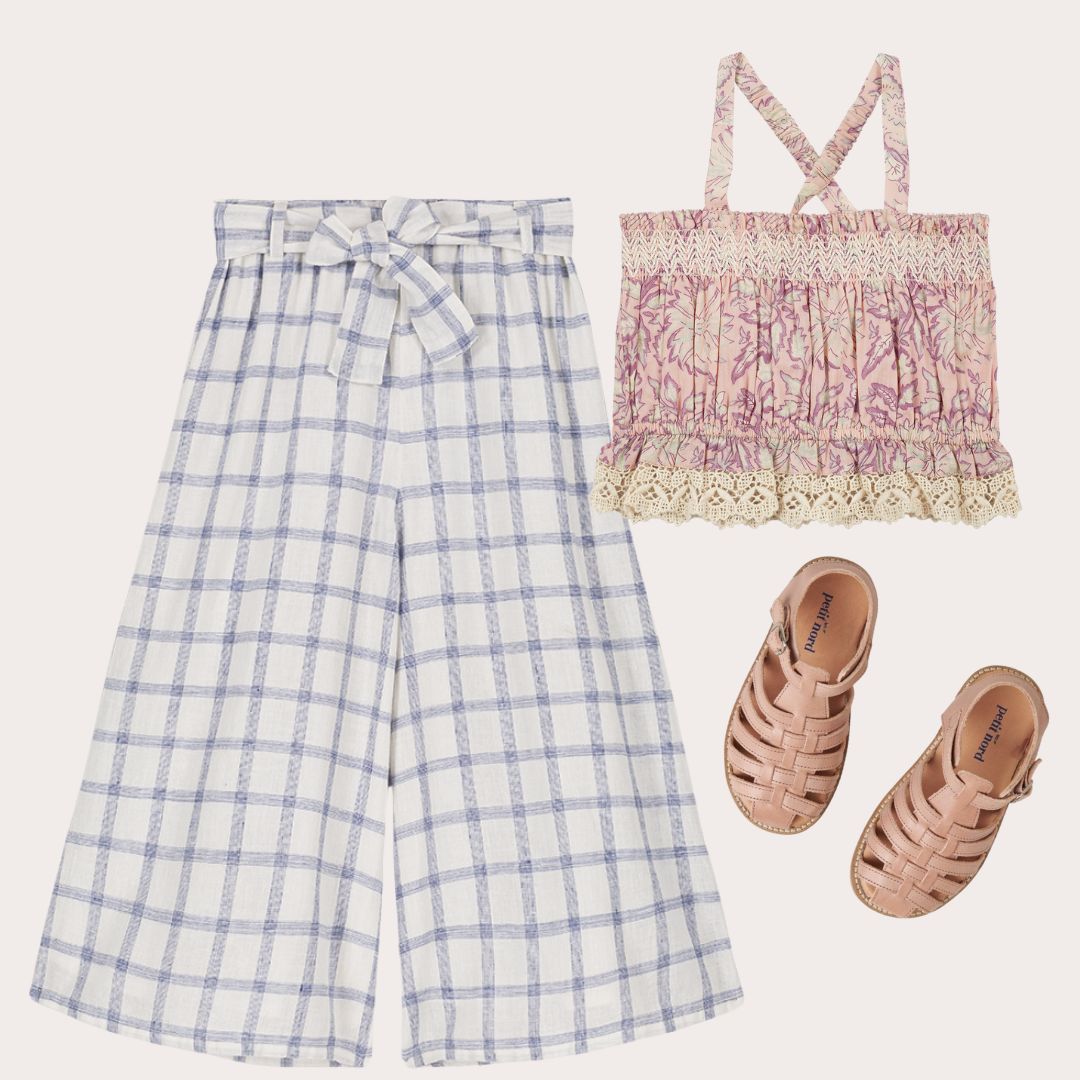 Top à bretelles Florentine fleuri | Louise Misha