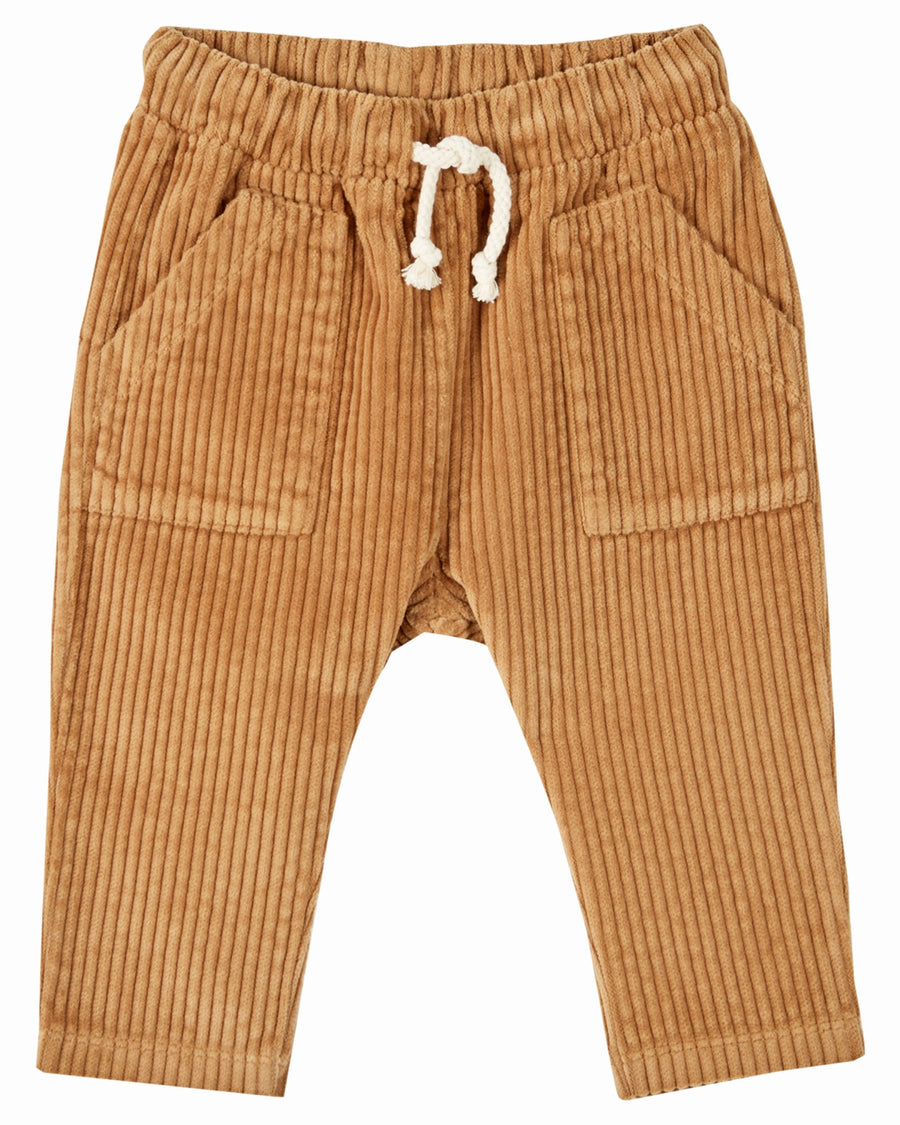 Pantalon bébé velours camel de Emile et Ida