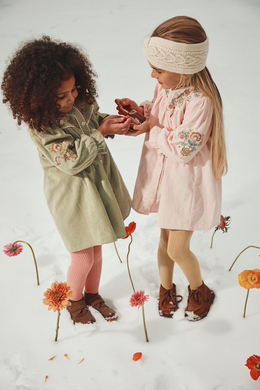 Robe Floriane amande | Louise Misha