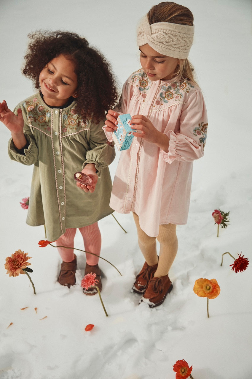 Robe Floriane amande | Louise Misha