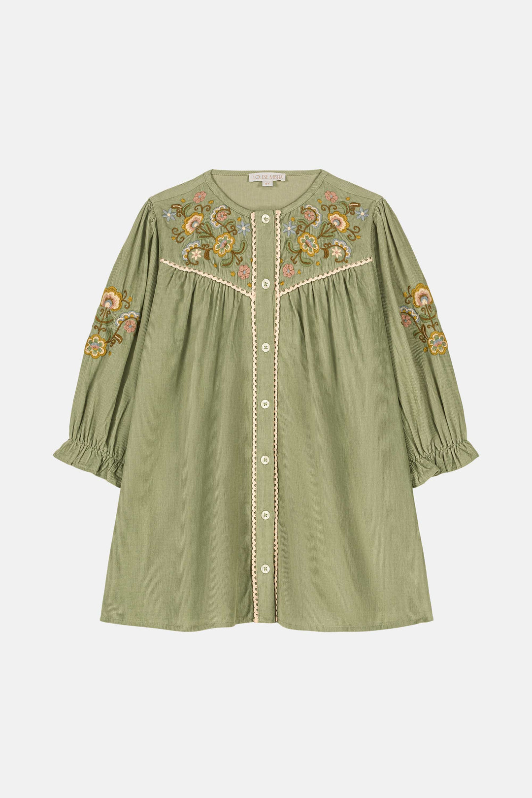 Robe Floriane amande | Louise Misha