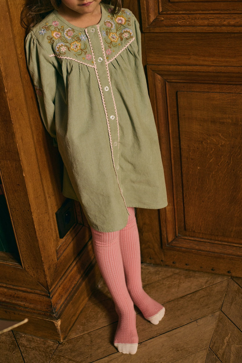 Robe Floriane amande | Louise Misha