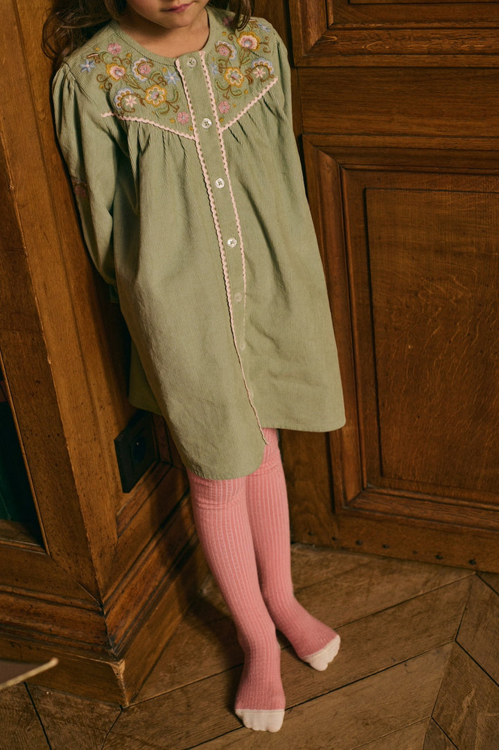 Robe Floriane amande | Louise Misha