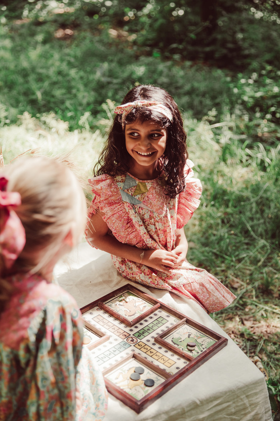 Robe fille Jyoti patchwork | Louise Misha