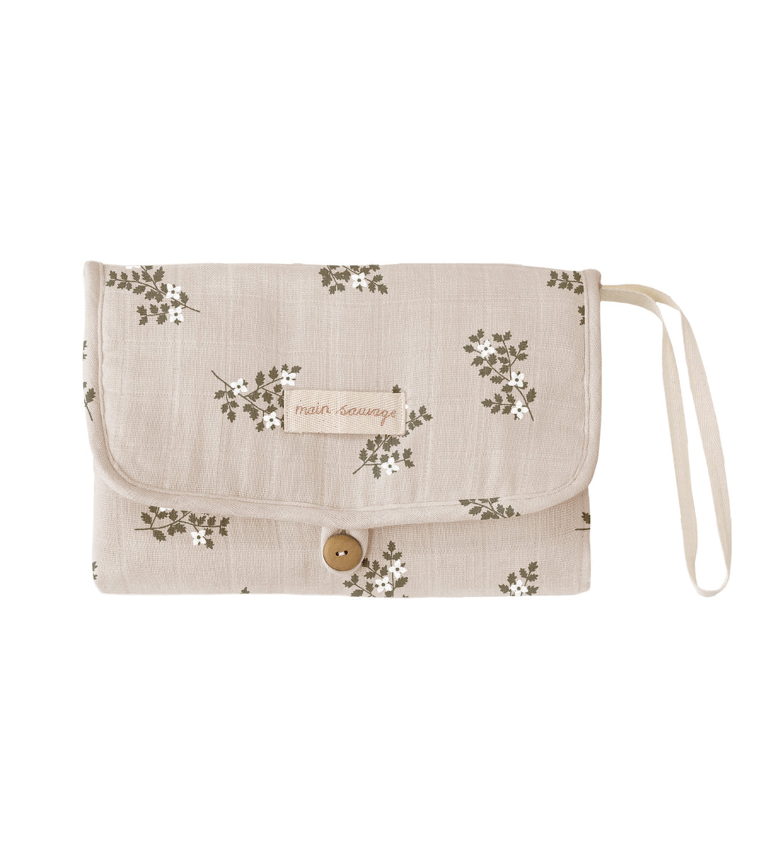 Matelas à langer nomade Holly Flowers