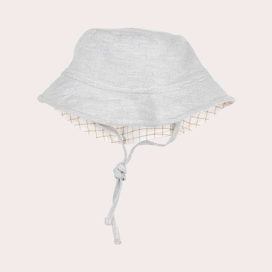 Chapeau bébé coton et lin