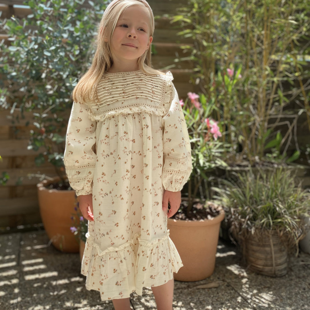 robe liilu liana fille fleurs coton