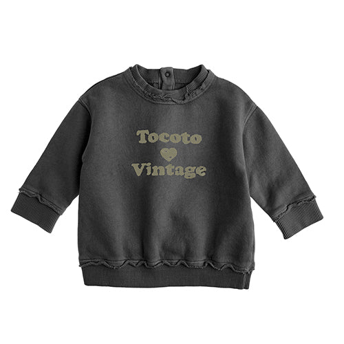 Sweat vintage gris