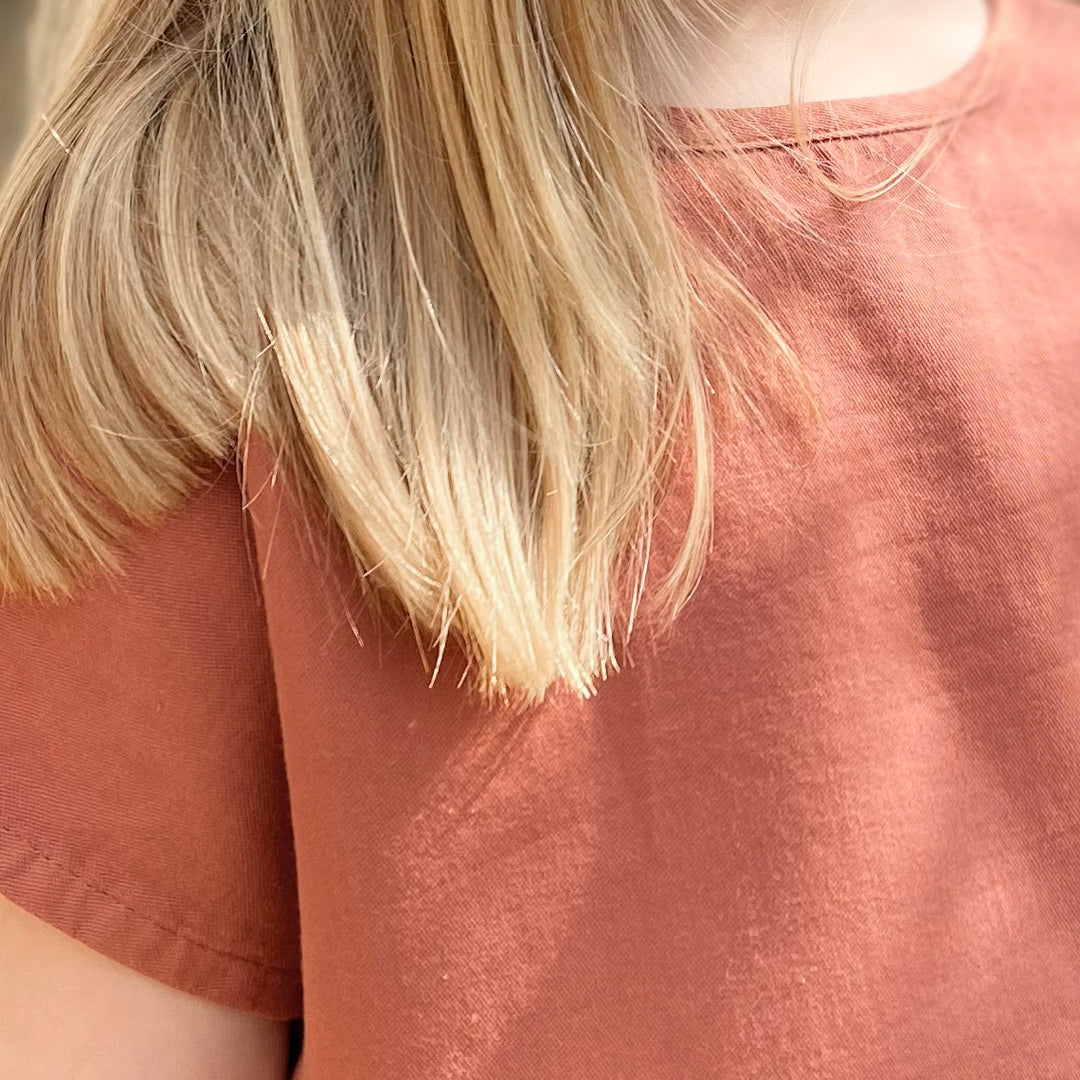 Tee shirt Natalia terracota