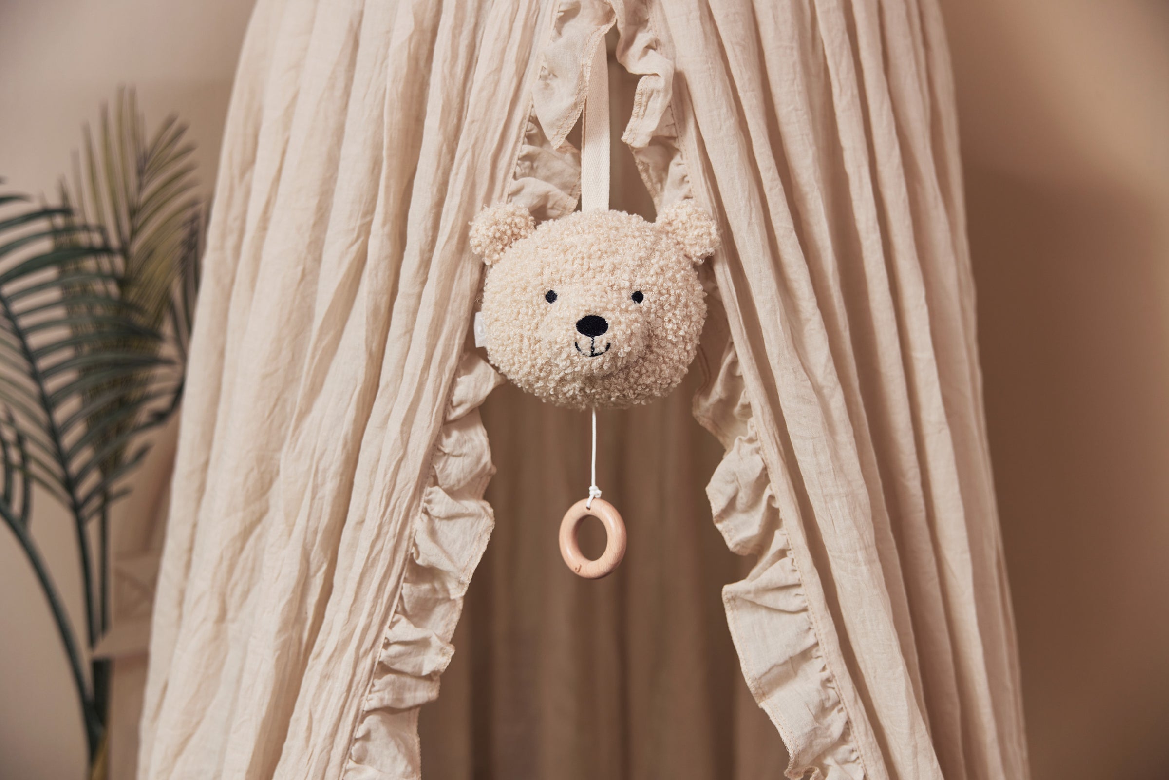 Hochet Teddy Bear - Naturel