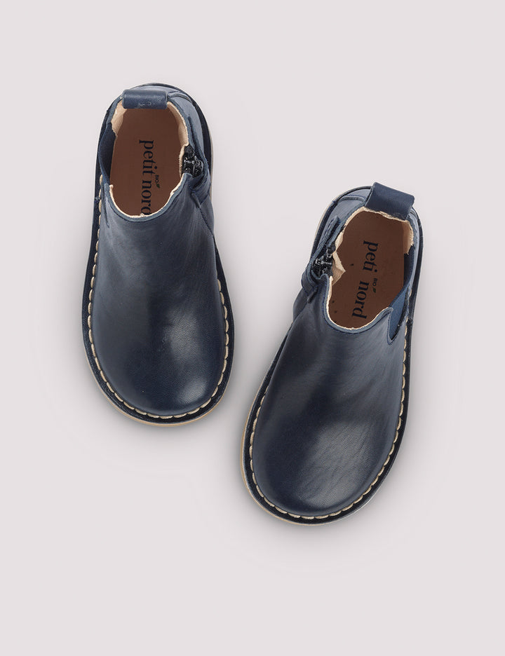 Bottines | Ankle boot bleu marine
