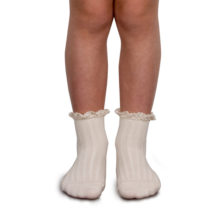 Chaussettes Lili blanc neige