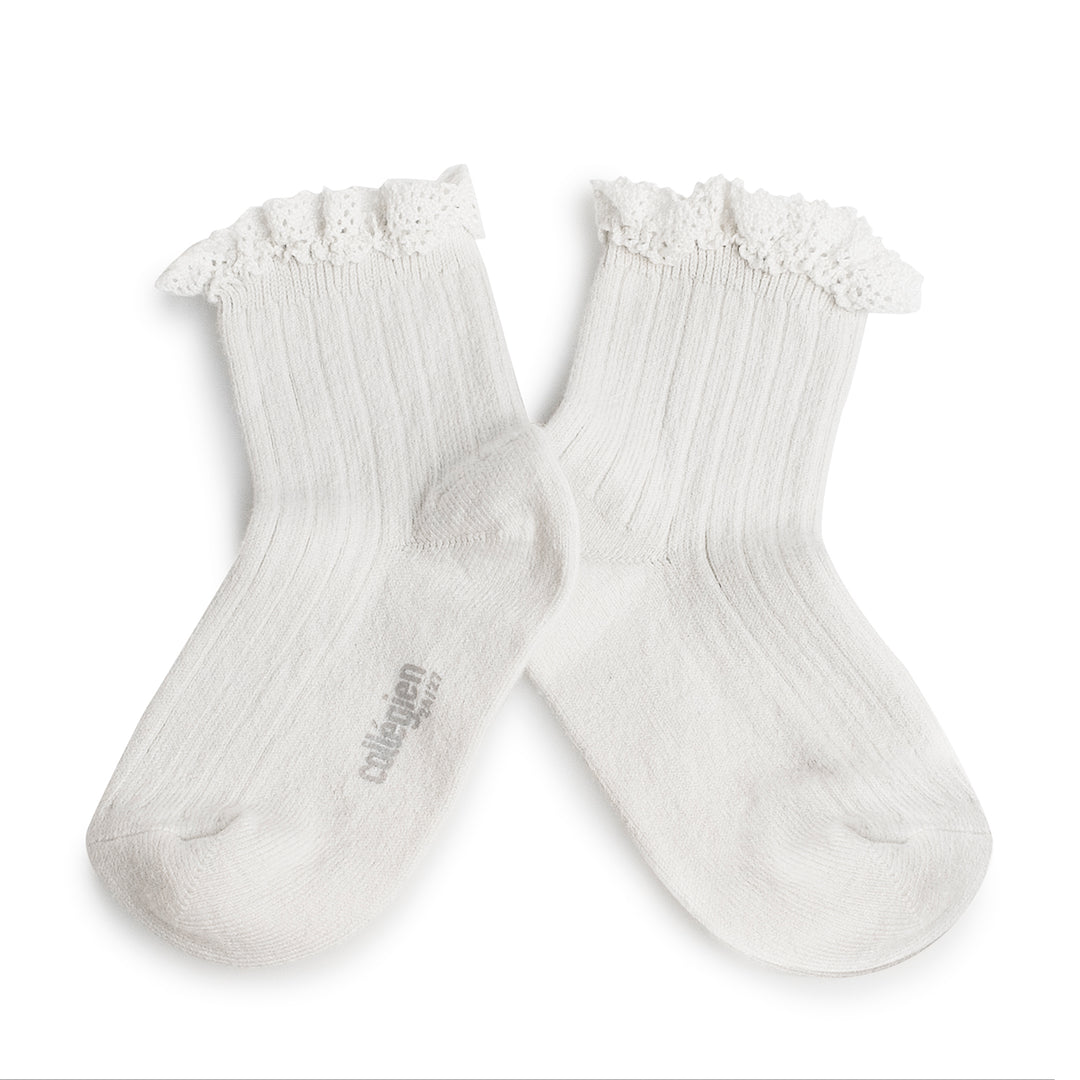 Chaussettes Lili blanc neige