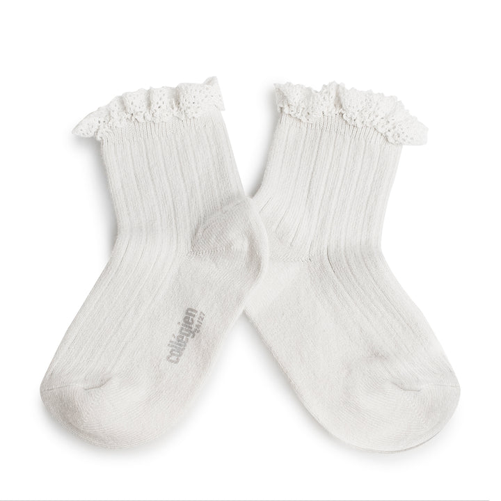 Chaussettes Lili blanc neige