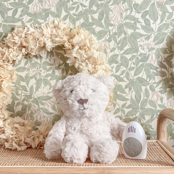 Peluche Lou l'ours bruits blancs - beige