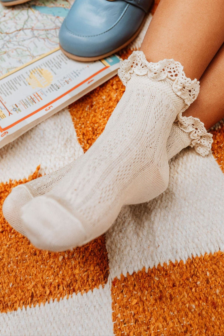 Chaussettes Annette aigue marine | Collégien