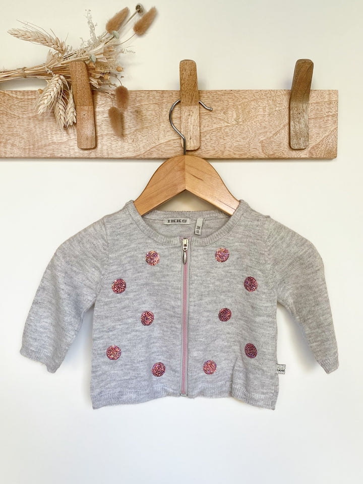 Gilet à sequins IKKS | 3 mois | SECONDE MAIN