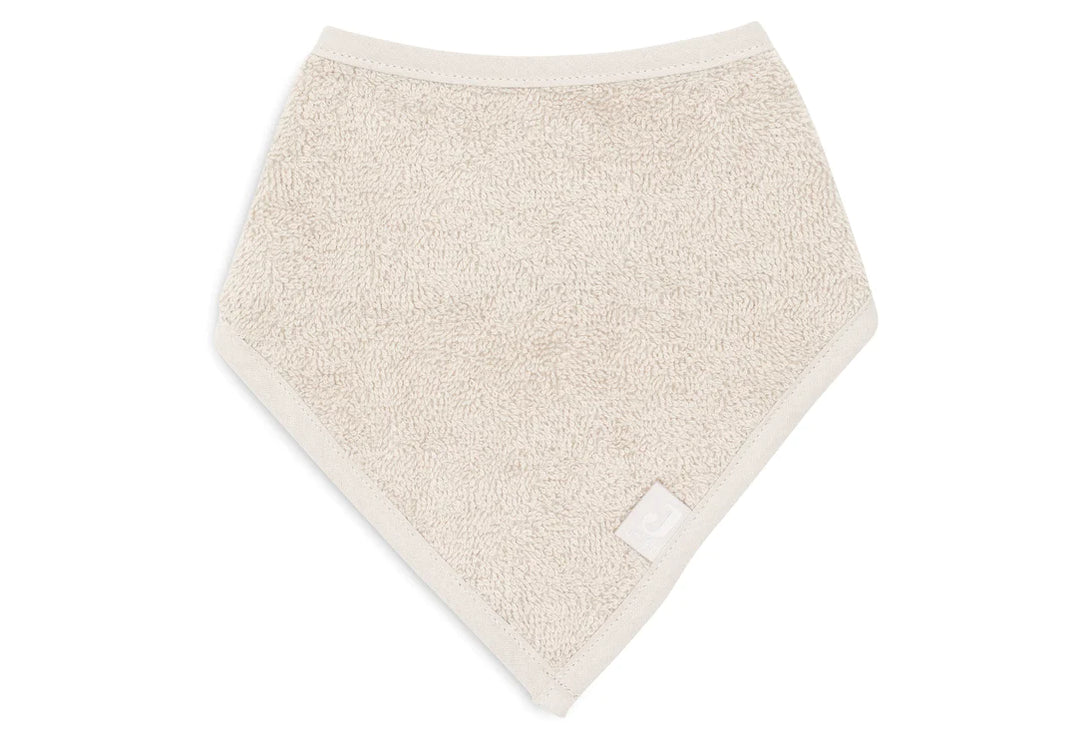 Bavoirs bandana éponge nougat