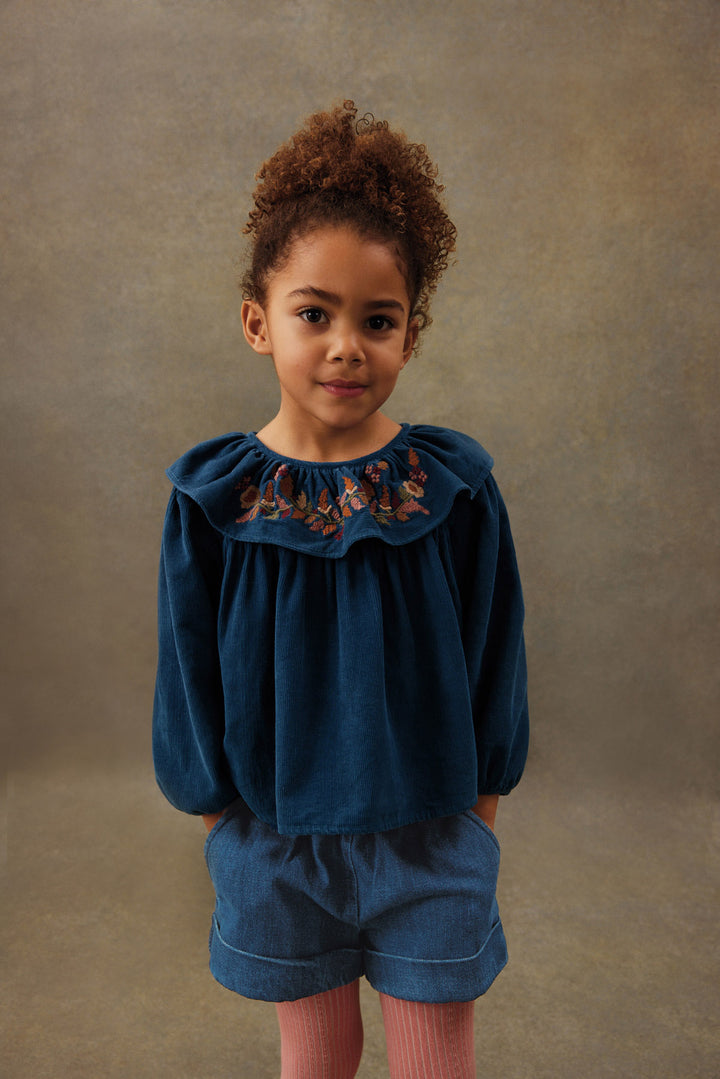 Blouse Eneila deep blue | Louise Misha