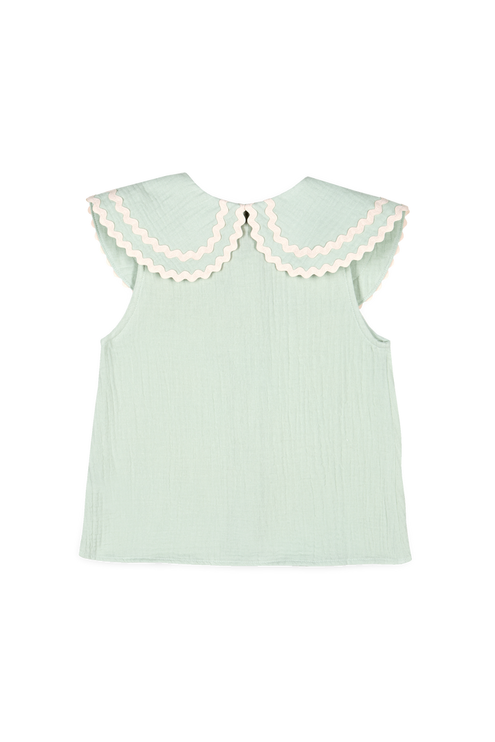 Blouse Alice vert d'eau