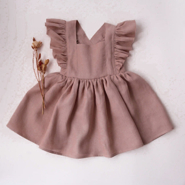 Beige Rose Dress