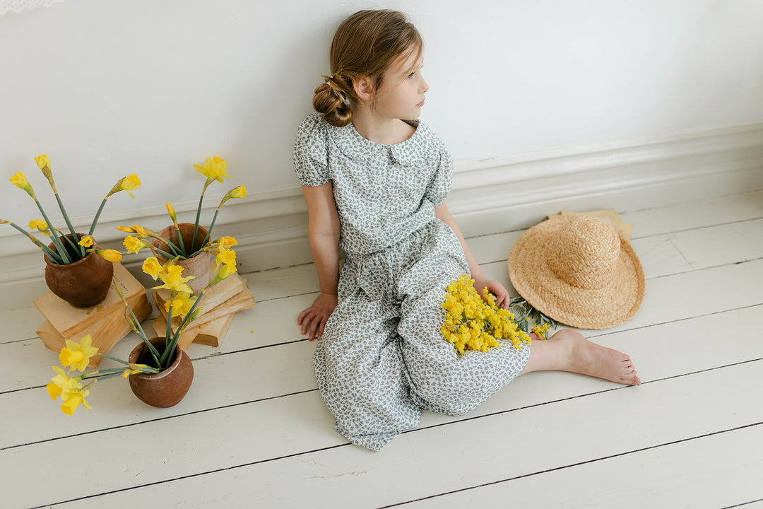 Blouse Bea Porcelain Floral