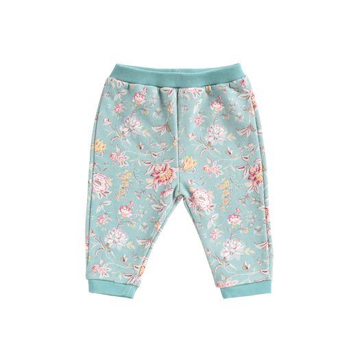 Pantalon bébé Manuella Blue Rosa Damascena de Louise Misha