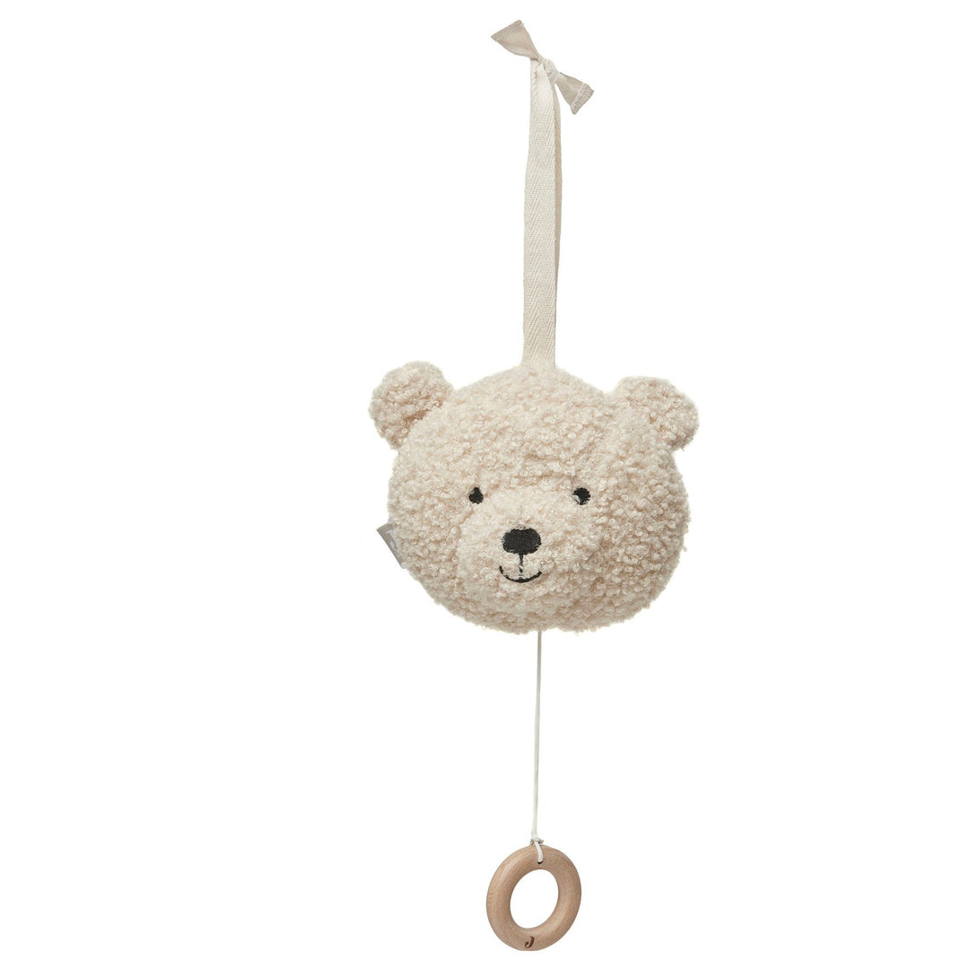 Peluche musicale ours naturel Jollein