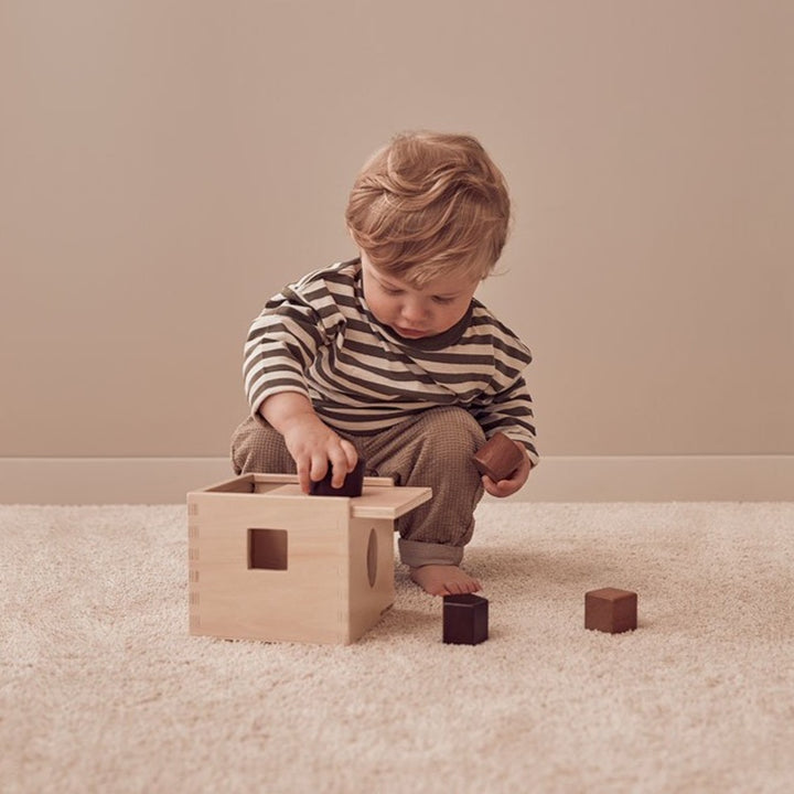 Wooden shape box