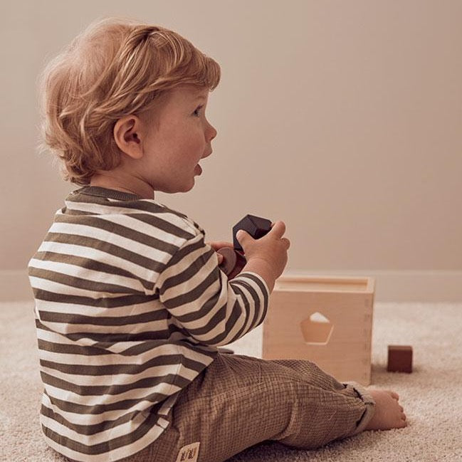 Wooden shape box