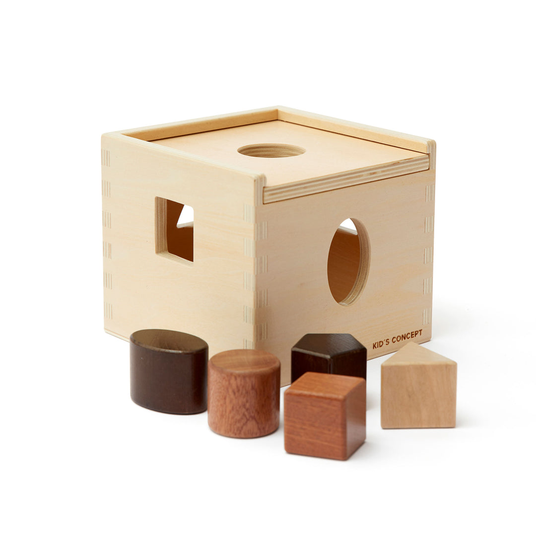 Wooden shape box