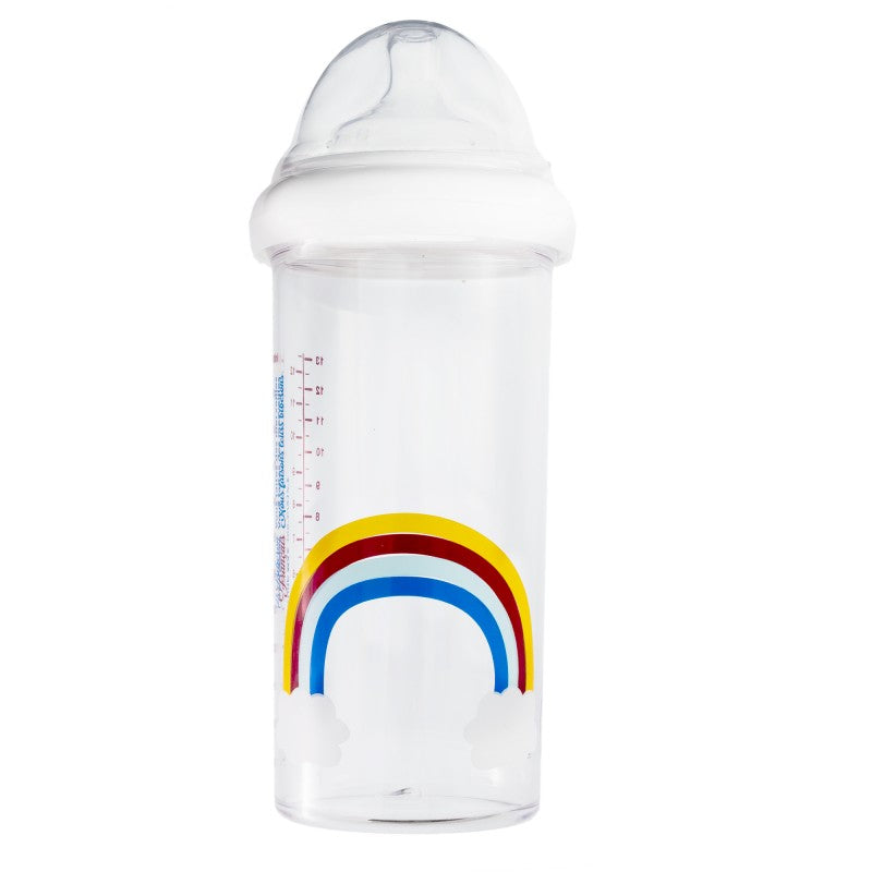 Rainbow baby bottle