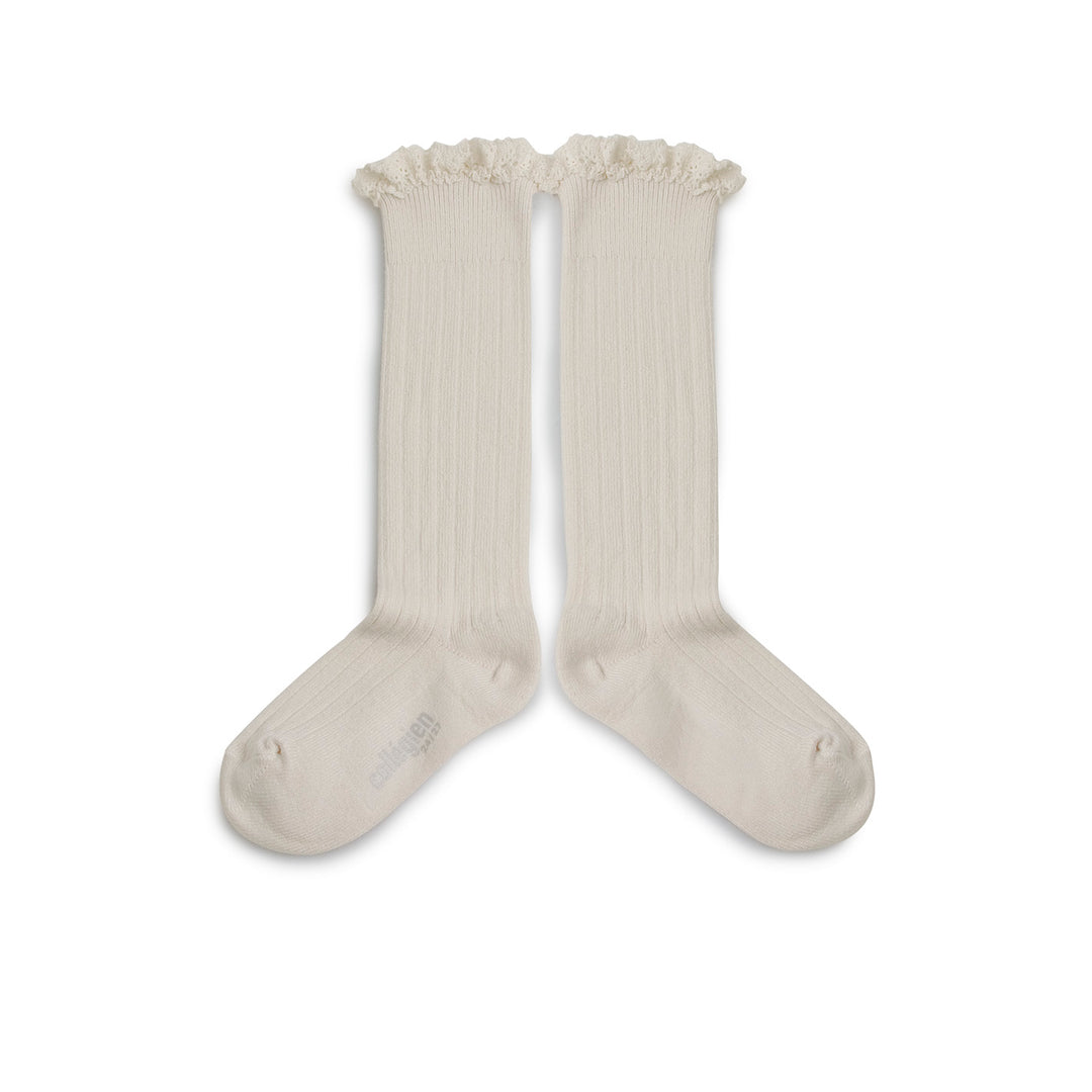 Josephine soft lambskin socks