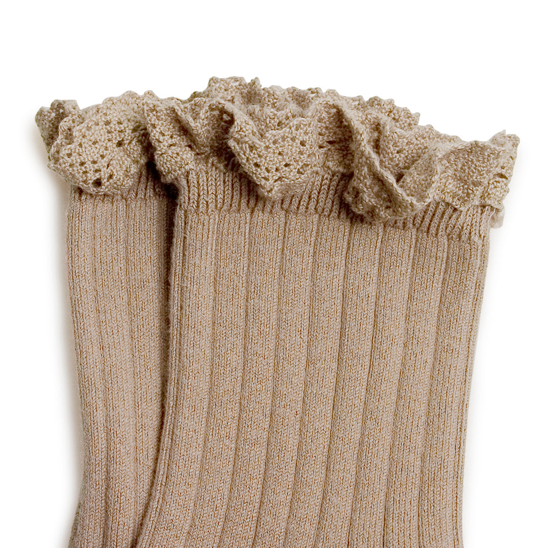 Lili small taupe socks