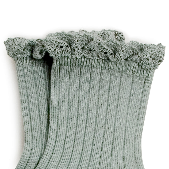 Lili aquamarine socks