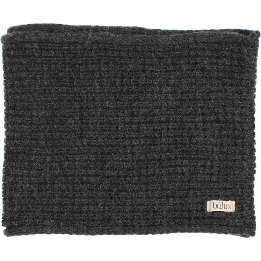 Snood anthracite de chez Bùho plié