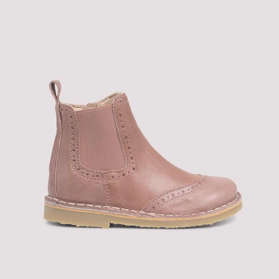 Stars Ankle boot vieux rose