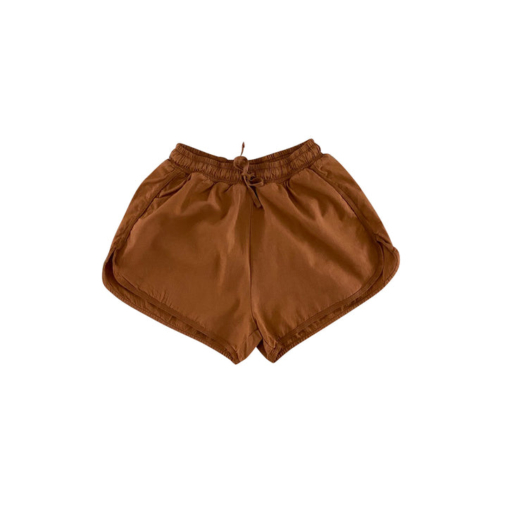 Caramel swim shorts