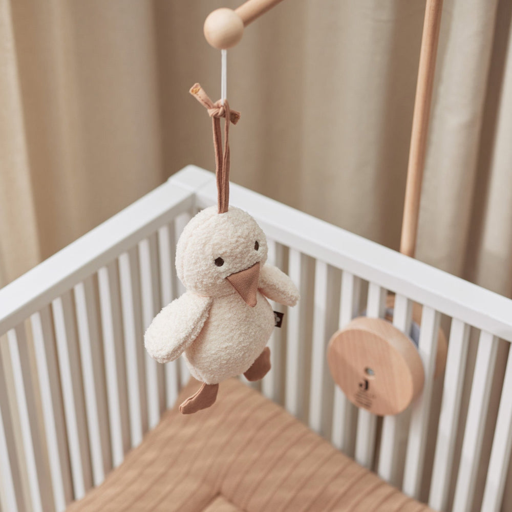 Peluche musicale canard Jollein