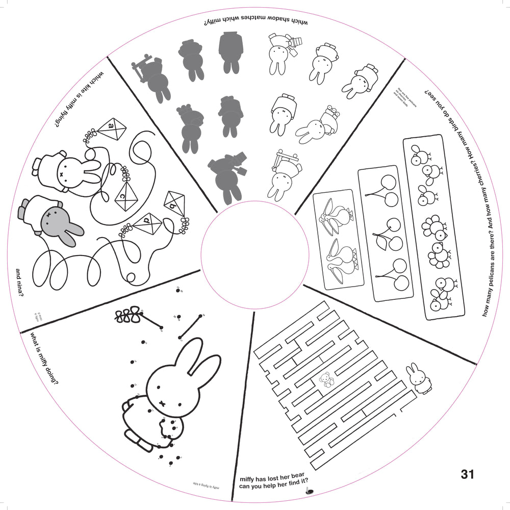 Feuilles de dessin à thème "Little Friends", Drawin'Table, Drawin Kid's, Rose et Balthazar