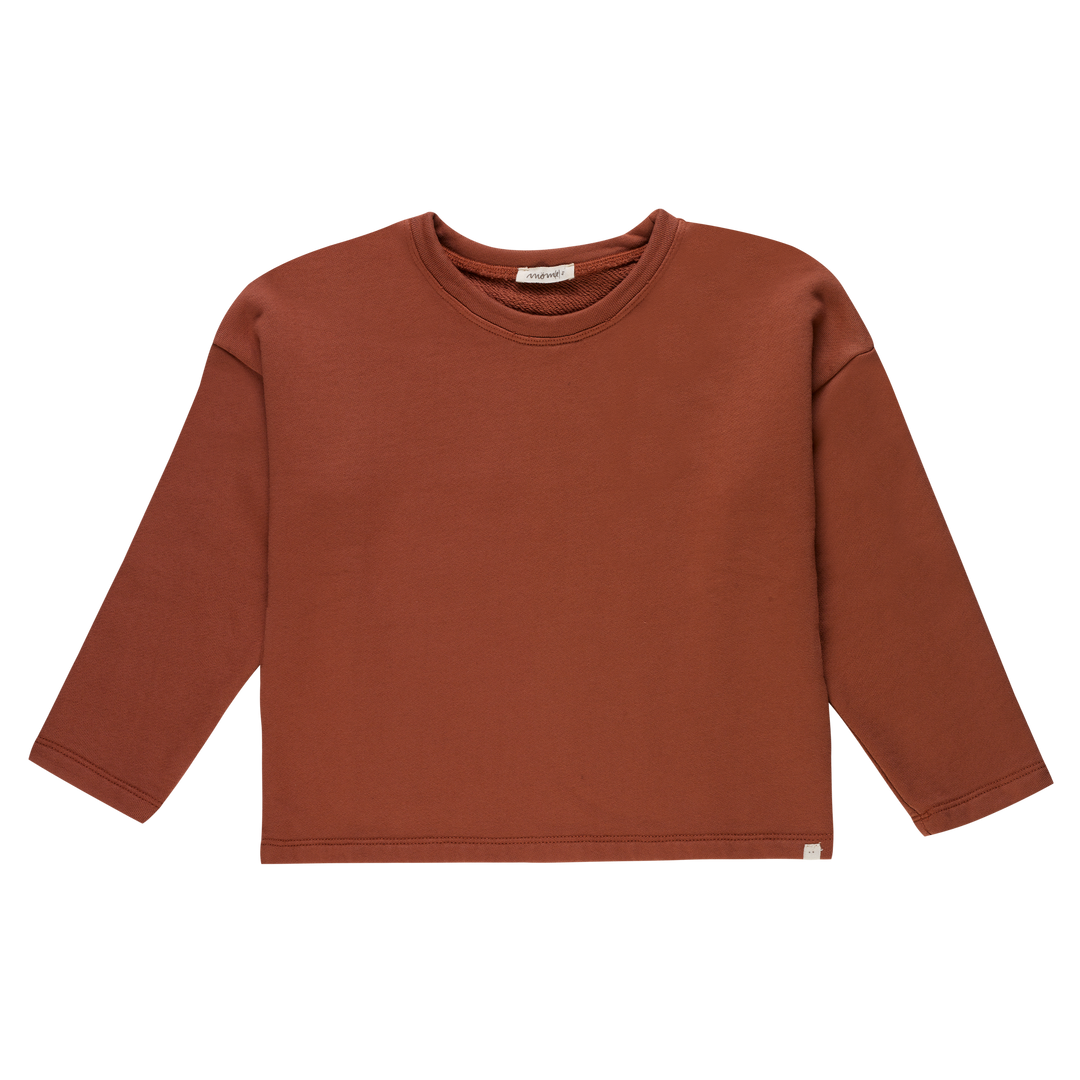 Edouardo terracotta sweatshirt